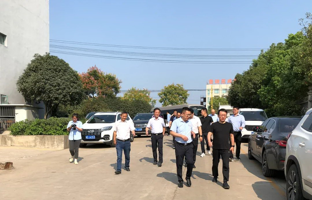 Warmly welcome Chen Wei, Secretary of Feixi County Party Committee, to visit Anhui Autoefork Intelligent Technology Co., Ltd. for investigation